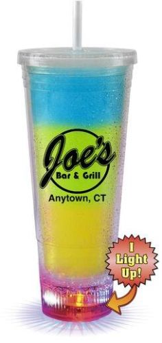 Plastic Light-Up Insulated Cup