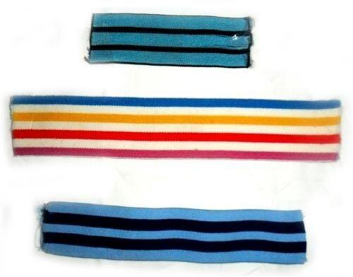 Cotton Striped Elastic Tape, Width : 20 Mm