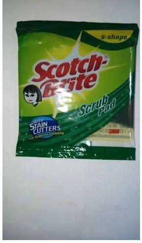 Scotch Brite Scrub Pad, Packaging Type : Packet