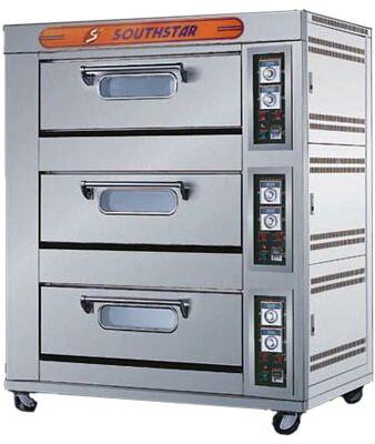 GAS FIRE DECK OVEN