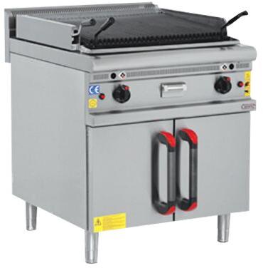 GAS FIRE LAVA STONE GRILL