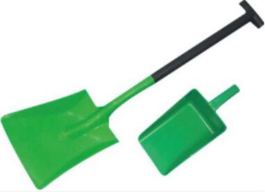 T Handle Non Spark Fibreglass Square Shovels