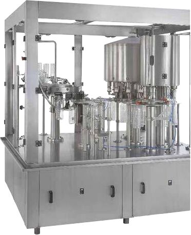 Automatic Bottle Rinsing Filling Machine