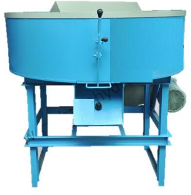 Pan Mixer Machine With Blade