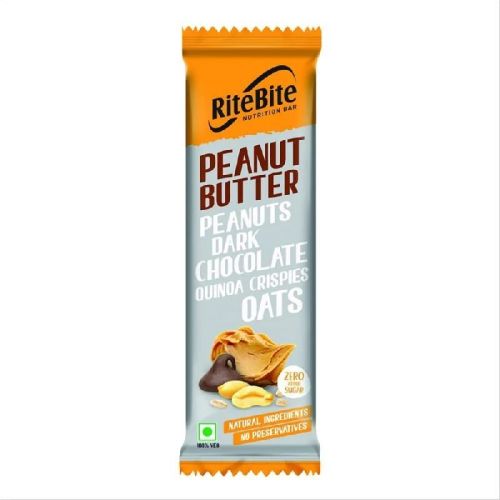 Ritebite Peanut Butter Nutrition Bar, Packaging Type : Box