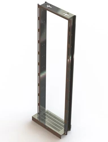 Mild Steel Telecom Rack, Color : Black