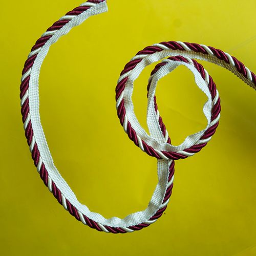 Black Mohini Enterprise Plain Polyster Fancy Cord, For Decoration Use