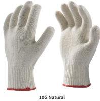 Cotton Knitted Seamless Gloves, For General Purpose, General Purpose, Mining, Fishing, Packaging