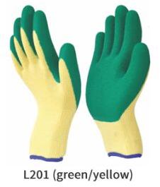 Crinkled Latex Coating Gloves