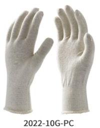 Poly Cotton Knitted Seamless Gloves