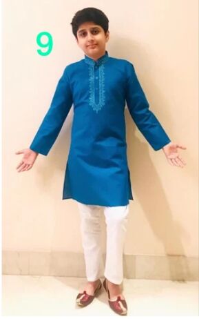 Dot Exports Embroidery Boys Kurta Pajama, Occasion : Wedding Wear