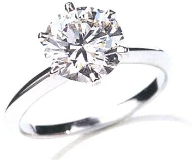 Round Diamond Rings, Gender : Female