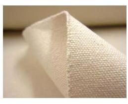 Plain Canvas Fabric, Color : Off-White