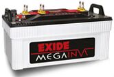 Exide, Amaron, Amco and Luminous Battery