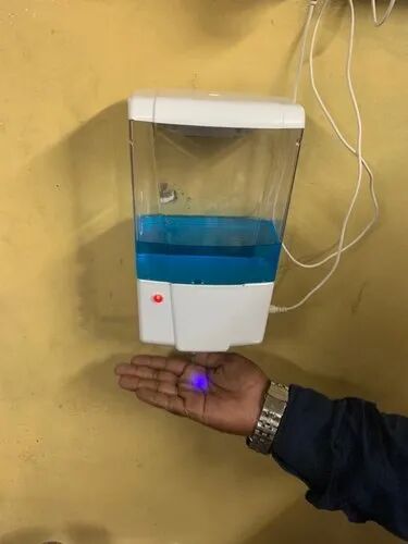 FSZ Plastic Automatic Hand Sanitizer Dispenser, Capacity : 1800ML