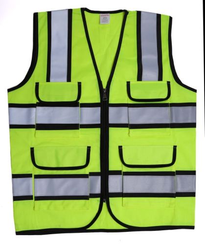 Evion Reflective Green 43951 Safety Jacket, For Projects, Mining Works, Construction, Feature : Skin-Friendly