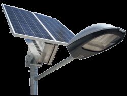 50 Hz Aluminium LED Solar Street Lights, Lighting Color : White