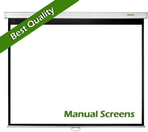 Manual Projection Screens