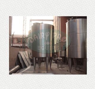 Horizontal Aluminum Milk Storage Tank, For Transportation, Capacity : 1000-5000L