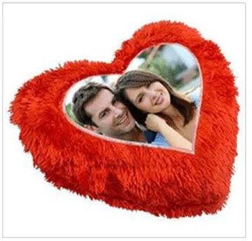 83g High Quality Fur Heart Shape Pillow, Dimension : 330mm X 350mm