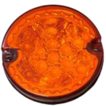 Automatic Electric LED Front Direction Indicator Lamp (Amber), For Automobile, Packaging Type : Box