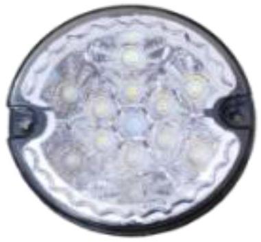 Polished Round LED Reverse Lamp, Packaging Type : Carton Box