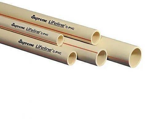 Round Supreme CPVC Pipe, Color : Cream