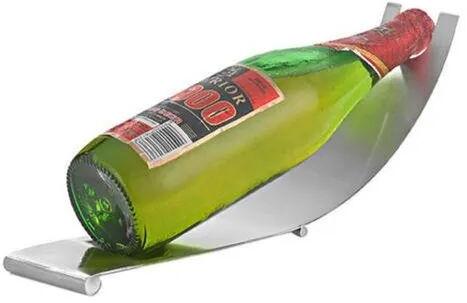 SS Wine Bottle Holder, Color : Silver