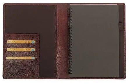 Handmade Leather Notebook, Size : 23x17.5 Inches