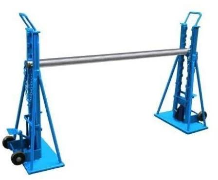 Cable Drum Lifting Jacks, Features : Robust Construction, Dimensional Accuracy, Resistance Against Corrosion