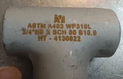 Stainless Steel Tee, Size : 1/4' NB TO 24'NB