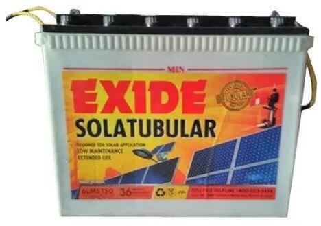 Exide TBS Tubular Batteries, Capacity : 20AH To 300AH