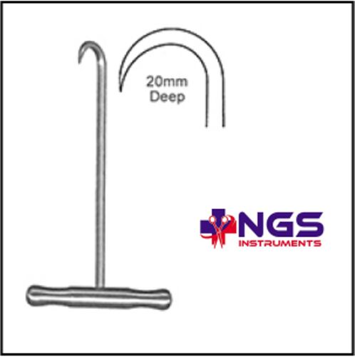 NGS Stainless Steel Bone Hook, For Hospital