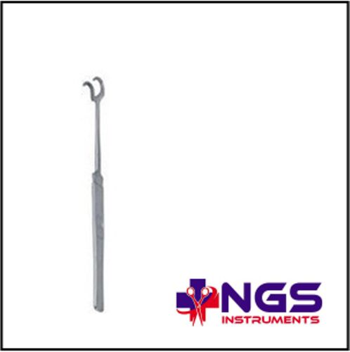 NGS  Straight Stainless Steel Double Hook Retractor