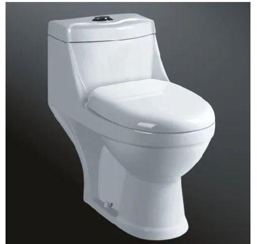 Ceramic Western Toilet, Color : White