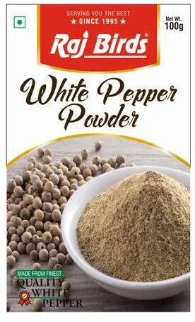 White Pepper Powder, Packaging Size : 100g