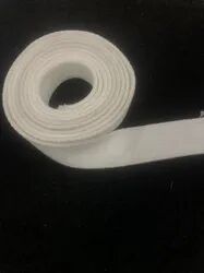 Plain Cotton Twill Tape, Color : Off White