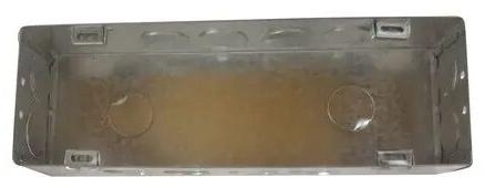 Rectangular Galvanized Iron (GI) Gi Modular Box, Color : Silver