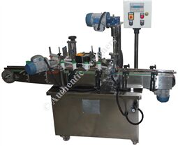 Automatic Ayurvedic Bottle Labeling Machine