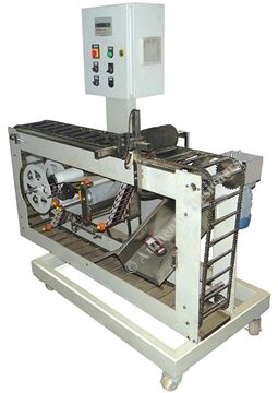 L Shape Sticker Pasting Machine