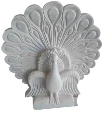Marble Peacock Statue, For Decoration