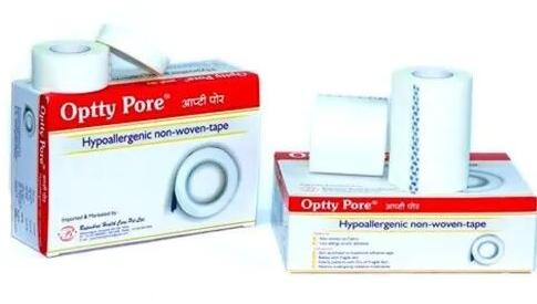 Hypoallergenic Non Woven Tape, Color : White