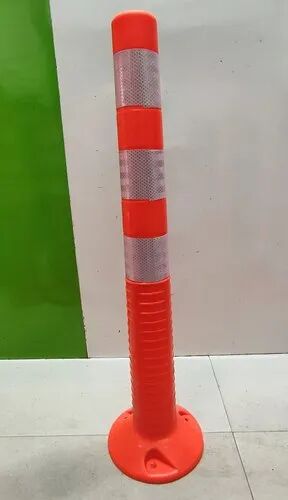 PVC Spring Post, Color : Orange