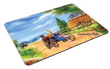 Rubber Printed Mouse Pad, Dimension : 8.5 X 6 Inch