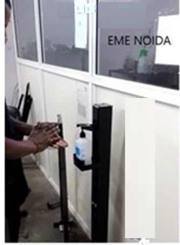 EME NOIDA Hands Free Sanitizer Dispenser, Color : Gray