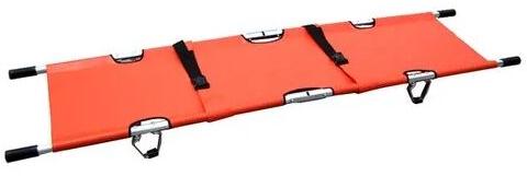 Orange Double Folding Stretcher