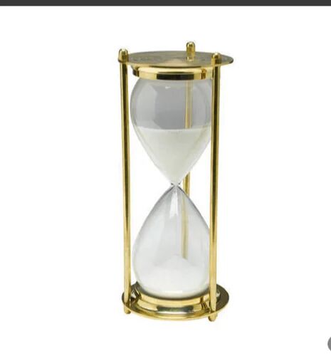 Brass Sand Timer, Packaging Type : Box