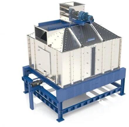 100 Kg Stainless Steel Horizontal Pellet Mill Cooler, Voltage : 220V