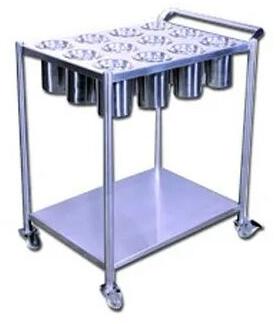 Stainless Steel Masala Trolley