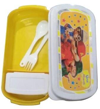 Plastic Yummy Lunch Box, For Kids, Capacity : 750 Ml